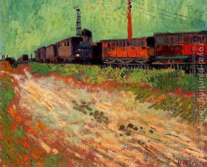 Vincent Van Gogh : Railway Carriages Vincent Van Gogh : Railway Carriages